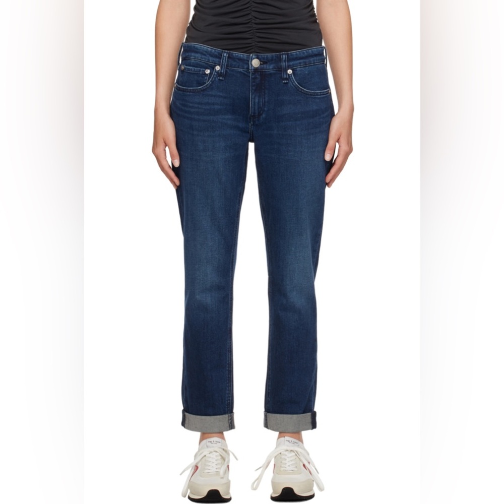 Rag & Bone Dre Low-Rise Slim Boyfriend Jeans